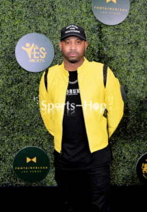 Sports-Hop Media Fontaine Bleau Red Carpet Image Male Talent Unknown